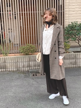 「LILY BROWN（リリーブラウン）のアイテム（財布/小物）」を使った、kaさん（レディース・167cm）の冬コーディネート