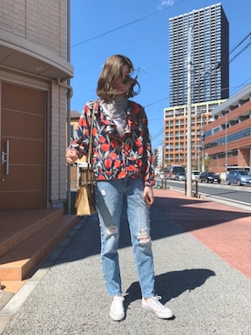 kaさん（レディース・167cm）の春コーディネート