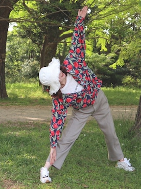 kaさん（レディース・167cm）の春コーディネート