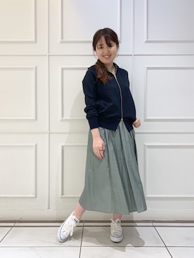 「RIVEDROITE」｜「アイテム（その他）」を使った、Mihoさん（レディース・161cm）の春コーディネート
