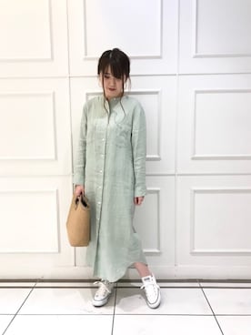 Mihoさん（レディース・161cm）の春コーディネート