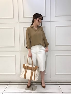 Mihoさん（レディース・161cm）の春コーディネート