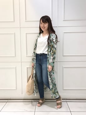 Mihoさん（レディース・161cm）の春コーディネート