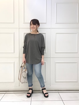 Mihoさん（レディース・161cm）の春コーディネート