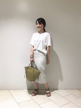 Mihoさん（レディース・161cm）の夏コーディネート