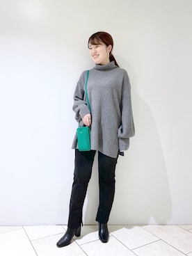 Mihoさん（レディース・161cm）の冬コーディネート