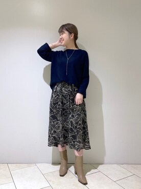 Mihoさん（レディース・161cm）の冬コーディネート