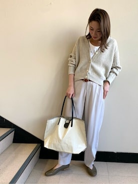 「春のマストワンアイテム」｜numataさん（レディース・158cm）の春コーディネート