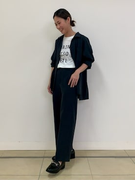 numataさん（レディース・158cm）の秋コーディネート