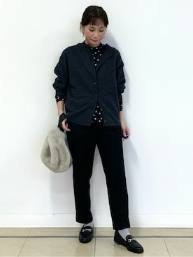 numataさん（レディース・158cm）の冬コーディネート