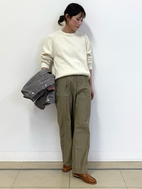 numataさん(レディース・158cm)の冬コーディネート