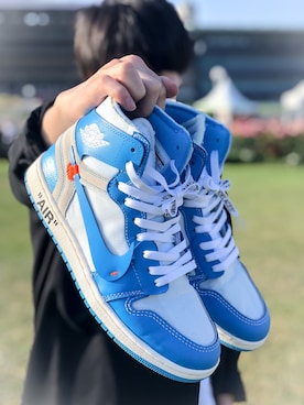 「off white」｜「アイテム（その他）」を使った、ささげさん（メンズ・170cm）の春コーディネート