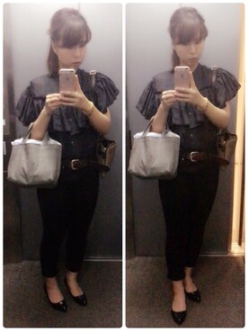 「collection PRIVEE?（コレクションプリヴェ）のアイテム」を使った、kayoさん（レディース・158cm）の夏コーディネート