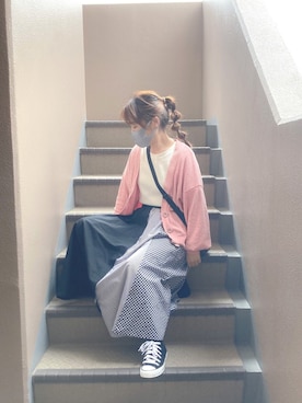 みーちぇるさん（レディース・154cm）の春コーディネート