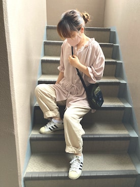 みーちぇるさん（レディース・154cm）の春コーディネート