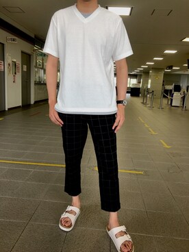 ka︎☺︎さん（メンズ・173cm）の夏コーディネート