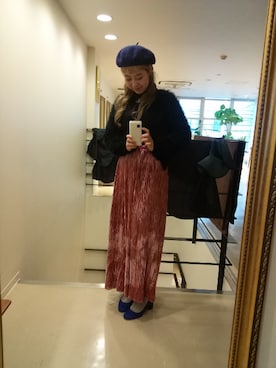 sho-ko さん（レディース・161cm）の冬コーディネート