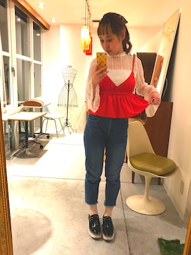 sho-ko さん（レディース・161cm）の春コーディネート