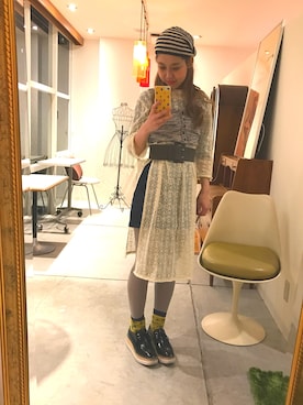 sho-ko さん（レディース・161cm）の春コーディネート