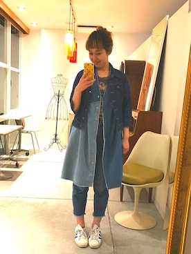 sho-ko さん（レディース・161cm）の春コーディネート