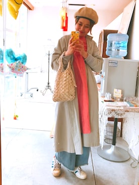 sho-ko さん（レディース・161cm）の春コーディネート