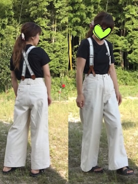 「サスベンダー」｜tomoさん（レディース・156cm）の秋コーディネート