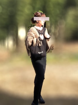 tomoさん（レディース・156cm）の冬コーディネート