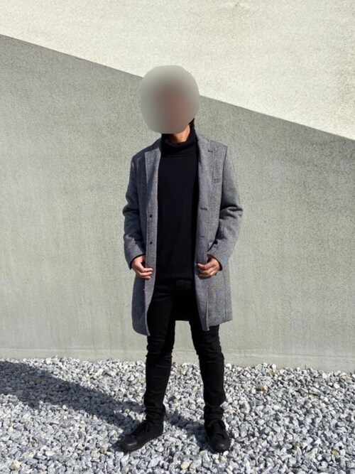 No Brand ノーブランド のトレンチコートを使ったメンズ人気ファッションコーディネート Sciaky