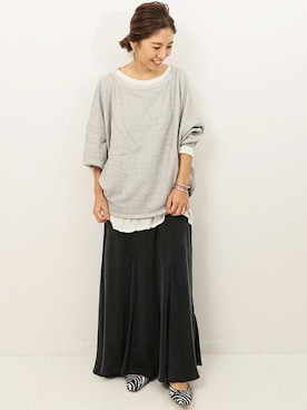 norikoさん（レディース・156cm）の秋コーディネート