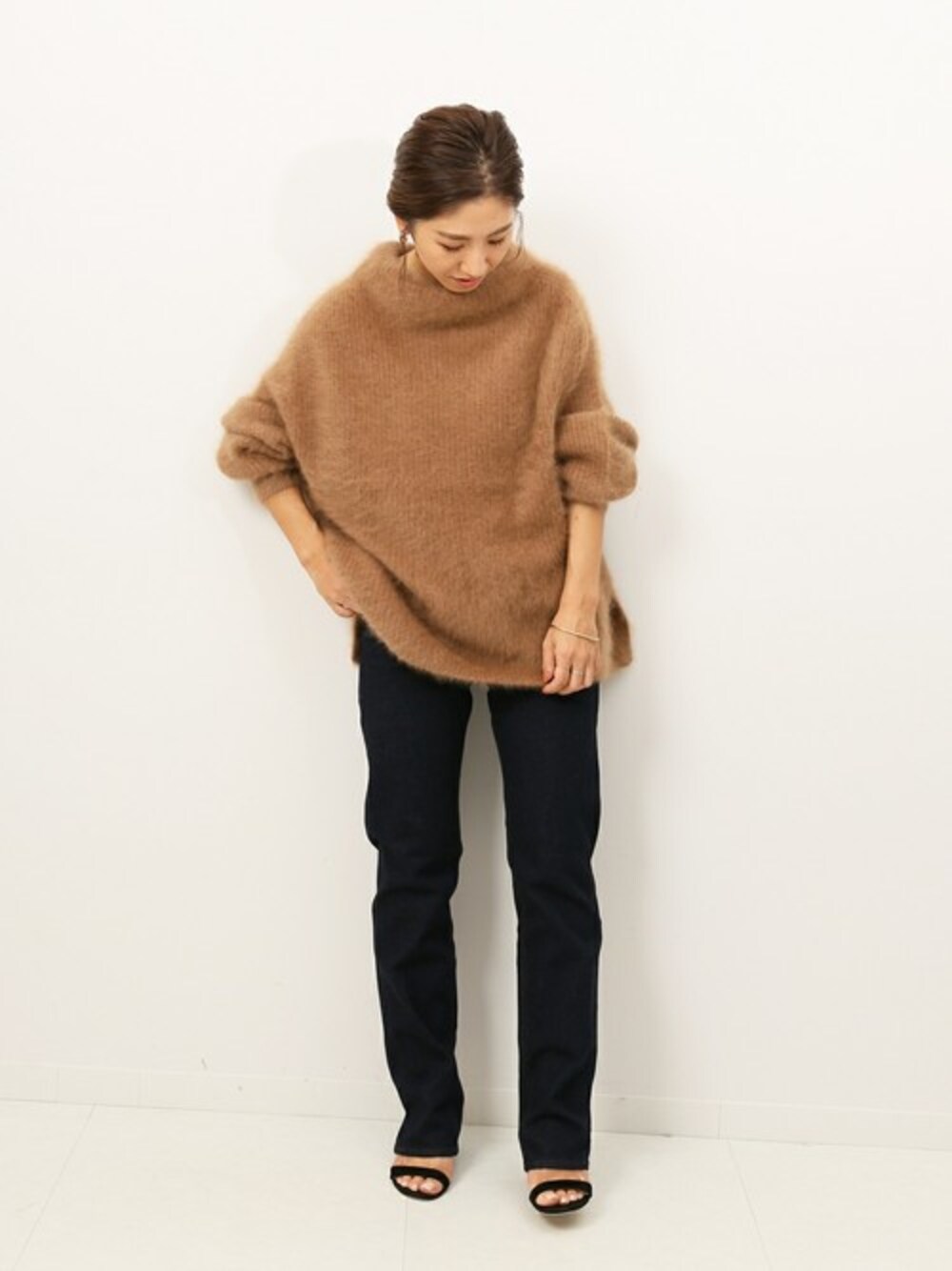 plage Furアゼハイネックプルオーバー plage（プラージュ）の「Fur アゼ ハイネックプルオーバー◇（ニット