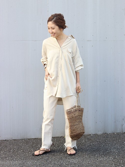 プラージュ Plage Military wash シャツ plage プラージュ】ミリタリーウォッシュシャツ 長袖 カーキ系｜Yahoo