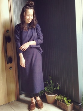 yuuuuu♪さん（レディース・158cm）の冬コーディネート