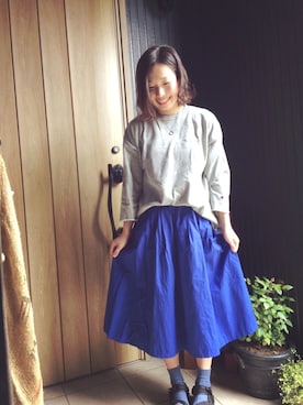 「アイテム（ピアス（両耳用））」を使った、yuuuuu♪さん（レディース・158cm・30代）の春コーディネート