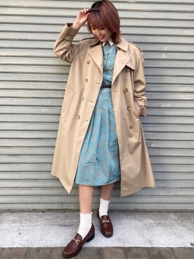 mizukiさん（レディース・159cm）の春コーディネート