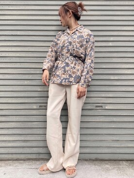 mizukiさん（レディース・159cm）の春コーディネート