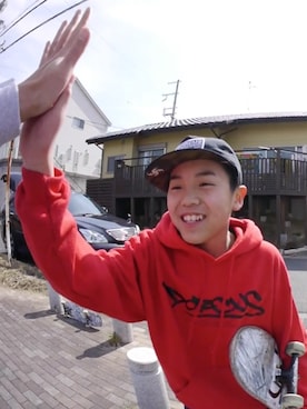 「DORCUS（ドウカス）のアイテム（雑貨/ホビー）」を使った、TATSUYA"VENIX"NOGAMIさん（メンズ・166cm）の冬コーディネート