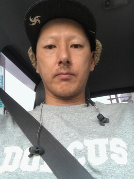 「DORCUS（ドウカス）のアイテム（帽子）」を使った、TATSUYA"VENIX"NOGAMIさん（メンズ・166cm）の秋コーディネート