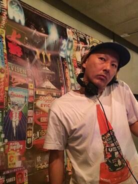 「DORCUS（ドウカス）のアイテム（帽子）」を使った、TATSUYA"VENIX"NOGAMIさん（メンズ・166cm）の秋コーディネート