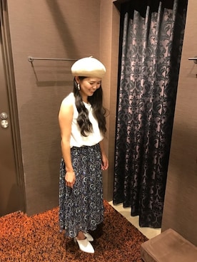 「HVC」｜「アイテム（ワンピース/ドレス）」を使った、GRANDGLOBAL和歌山店さん（レディース・155cm）の夏コーディネート