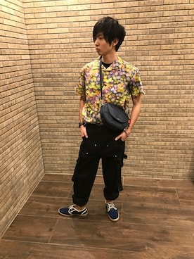 「グランドグローバル」｜GRANDGLOBAL和歌山店さん（メンズ・172cm）の夏コーディネート