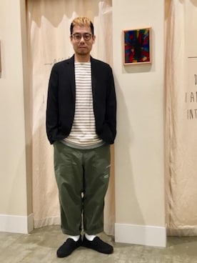 さとうじゅんさん（メンズ・175cm）の春コーディネート