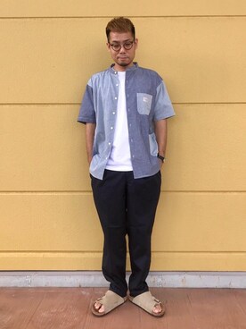 さとうじゅんさん（メンズ・175cm）の夏コーディネート