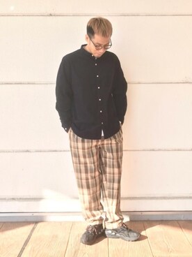 「コーデュロイの季節到来！」｜さとうじゅんさん（メンズ・175cm）の秋コーディネート