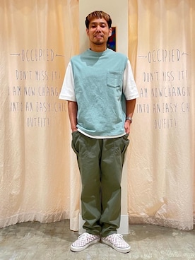 さとうじゅんさん（メンズ・175cm）の春コーディネート