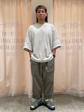 「FEELING MADE（フィーリングメイド）のアイテム」を使った、さとうじゅんさん（メンズ・175cm）の春コーディネート