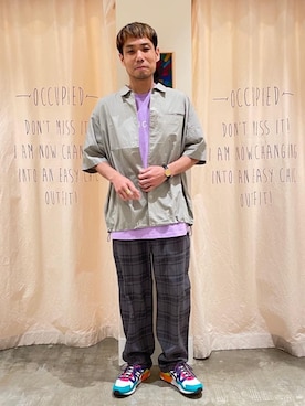 「FEELING MADE（フィーリングメイド）のアイテム」を使った、さとうじゅんさん（メンズ・175cm）の春コーディネート