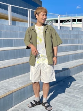さとうじゅんさん(メンズ・175cm)の夏コーディネート