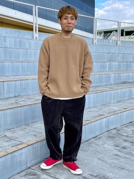 さとうじゅんさん（メンズ・175cm）の秋コーディネート