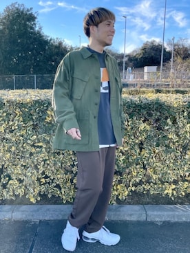 さとうじゅんさん（メンズ・175cm）の冬コーディネート