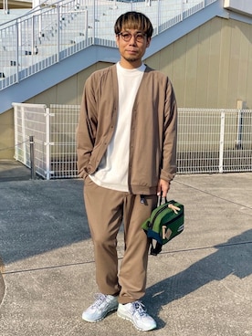 さとうじゅんさん（メンズ・175cm）の春コーディネート